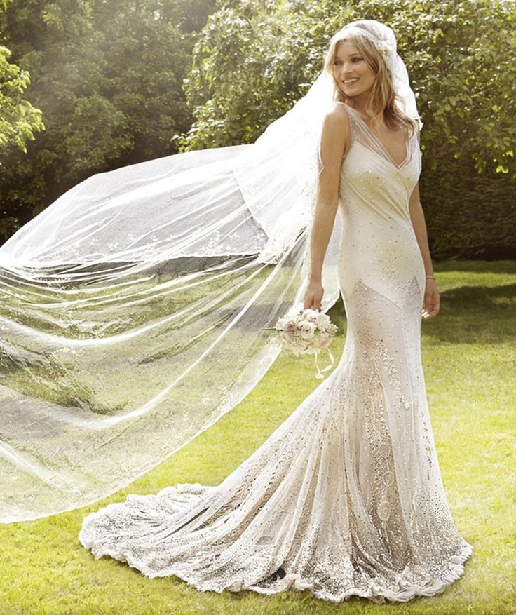 Wedding Dress of Kate Moss