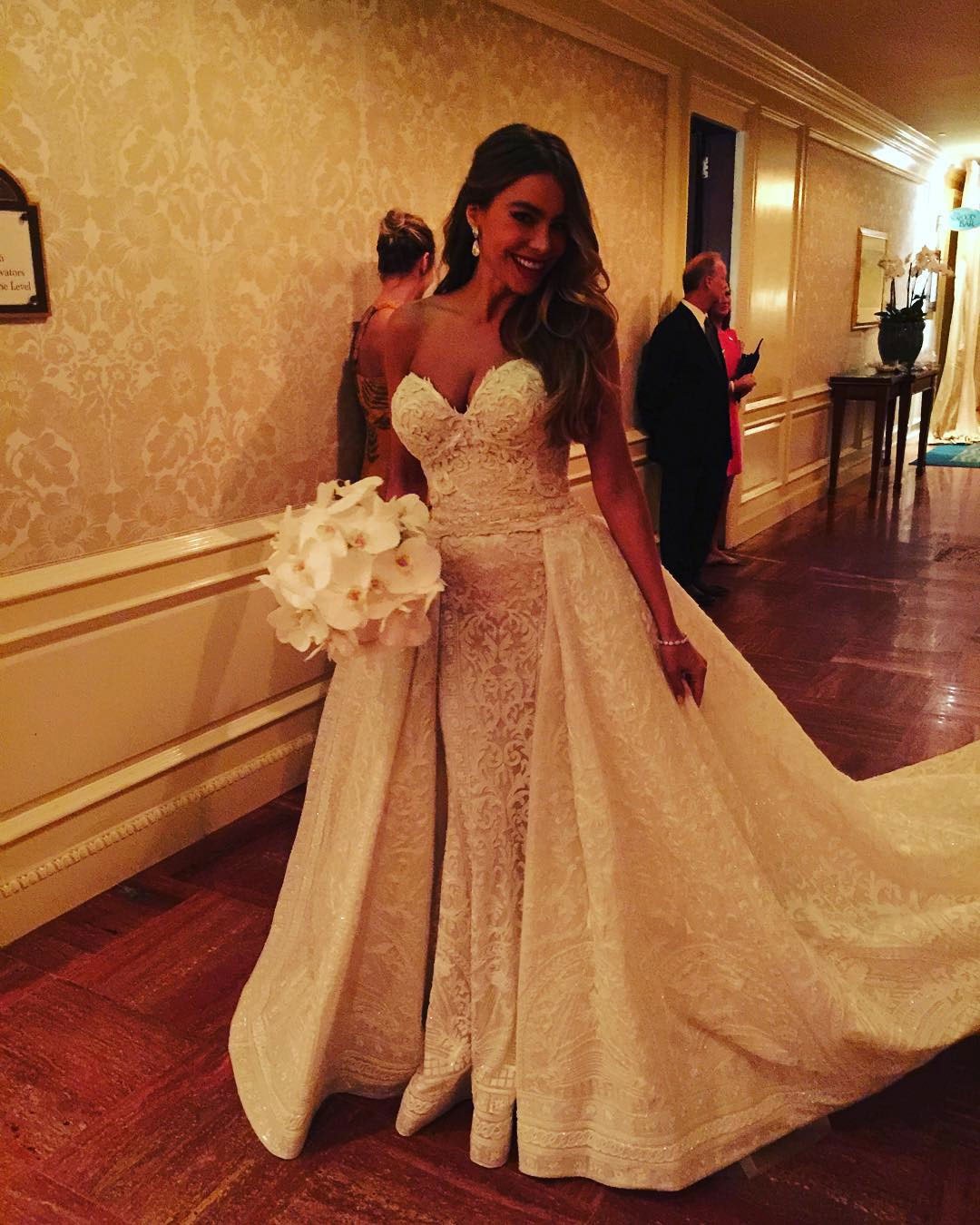 Sofia Vergara's wedding dress