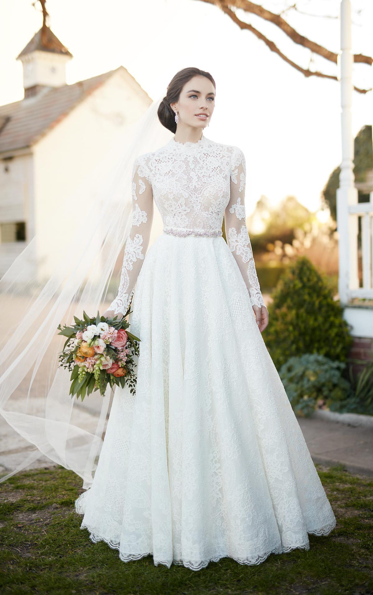 Wedding dress by Martina Liana