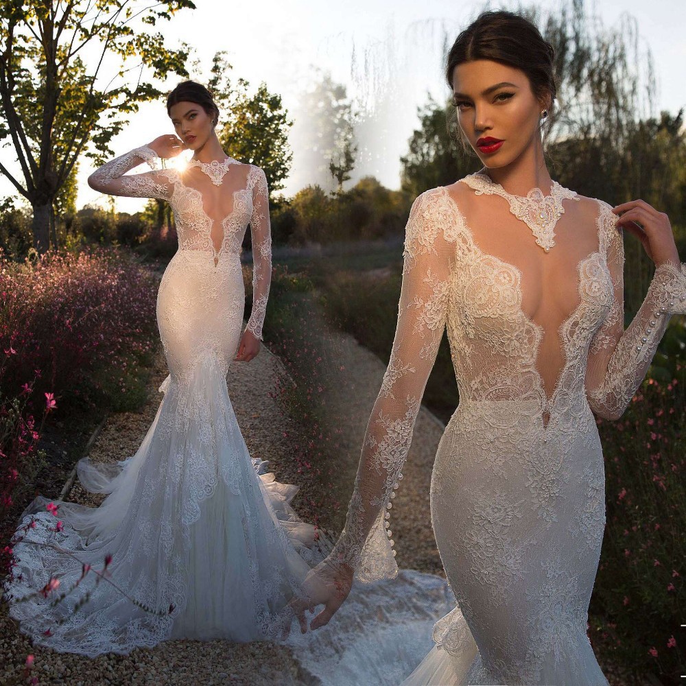 Sexy lace wedding dress