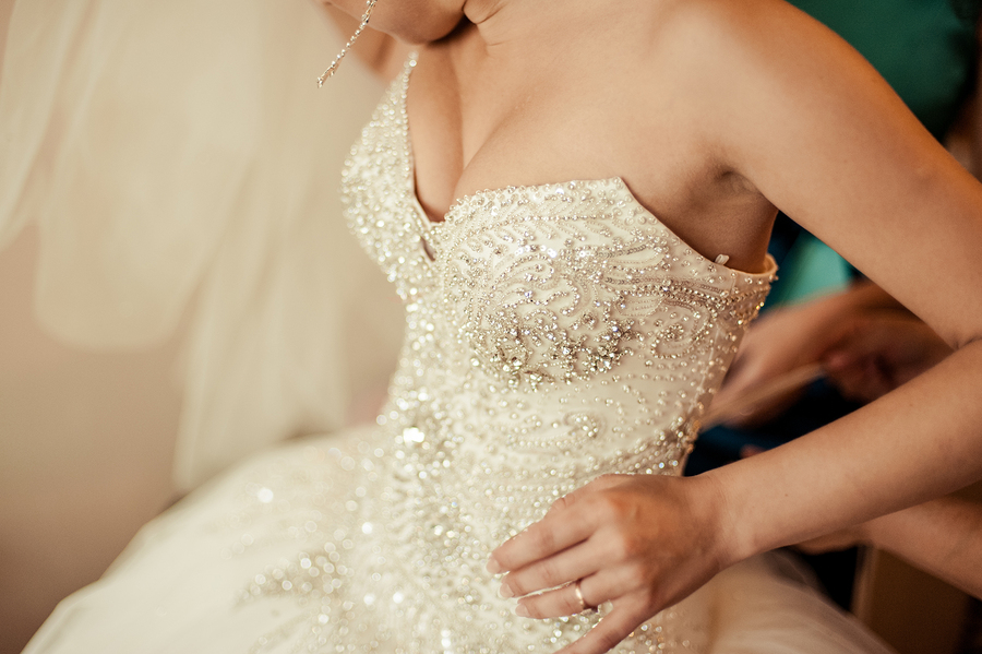 corset bridal dress