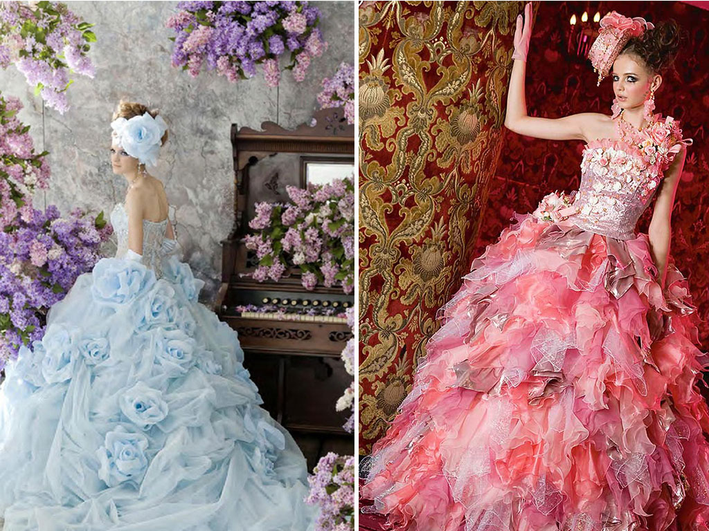 Alternative wedding dresses