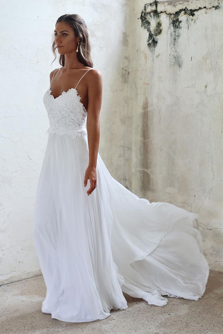 informal wedding gowns