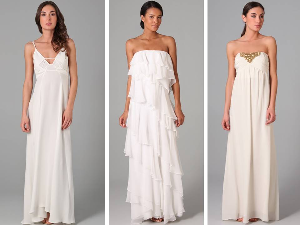 Informal wedding dresses