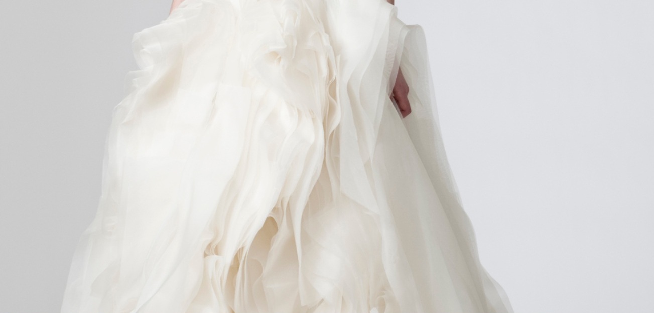 A skirt of Diana wedding dress