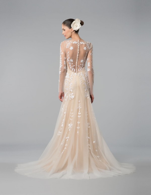 Carolina Herrera wedding gown