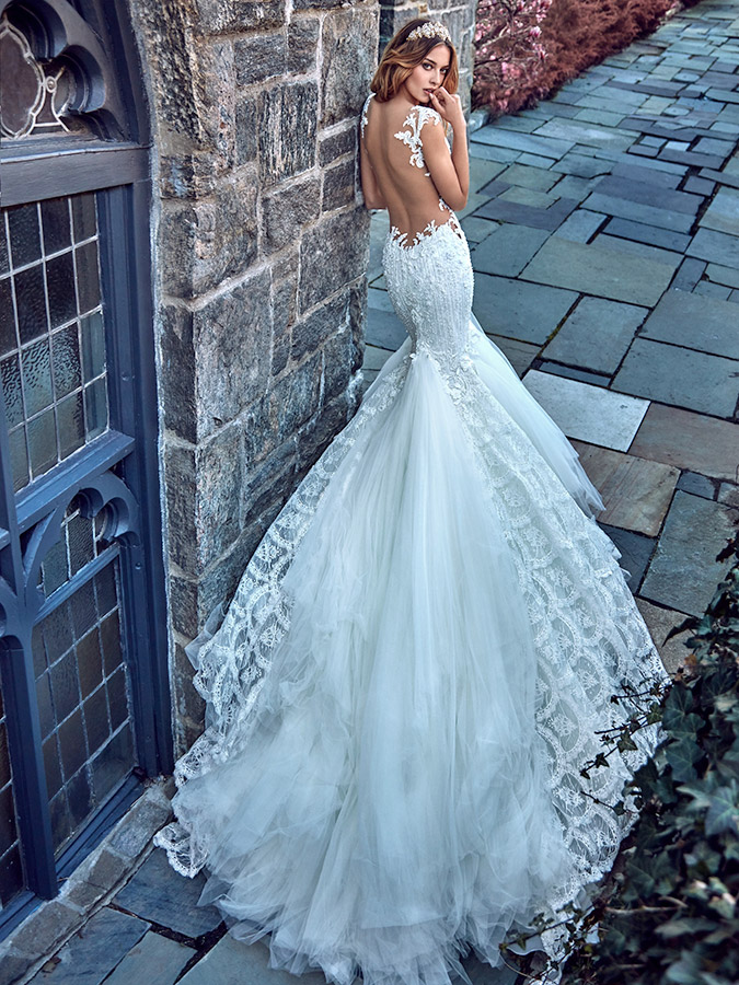 Galia Lahav mermaid wedding gown