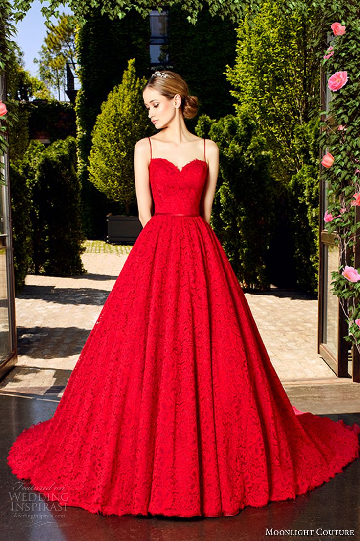 Why Do Some Brides Get Married Using Red  Wedding  Dresses  