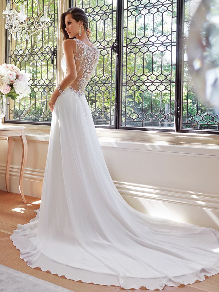 Sophia Tolli open back wedding gown