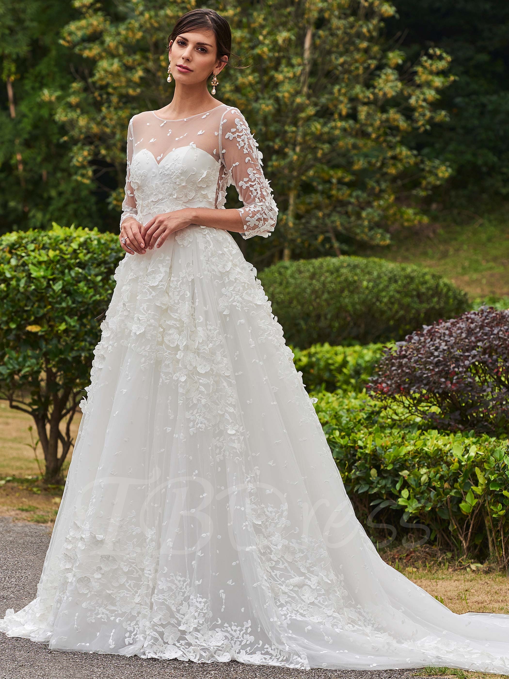 40 Gorgeous Lace Sleeve Wedding Dresses The Best Wedding Dresses