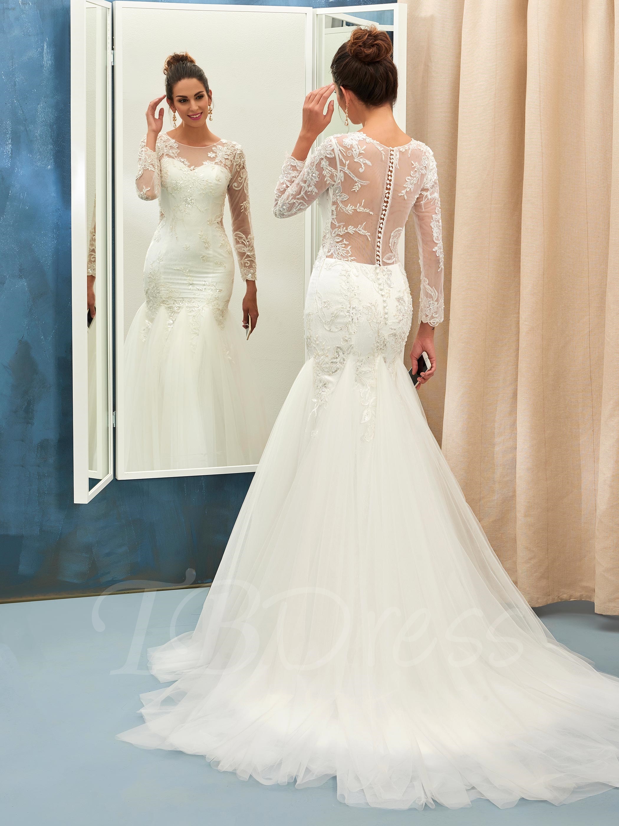 40 Gorgeous Lace Sleeve Wedding Dresses | The Best Wedding Dresses