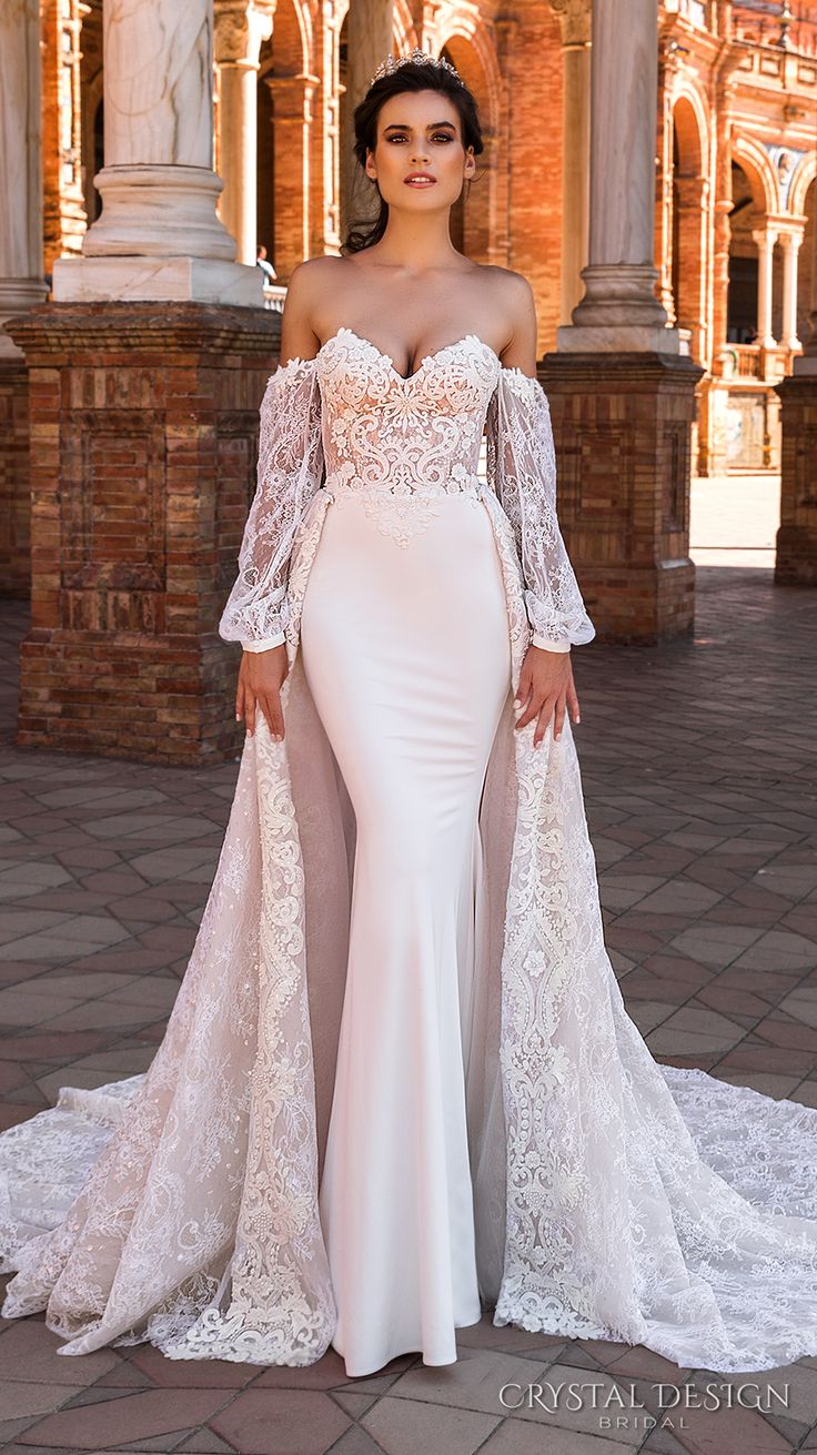 40 Gorgeous Lace Sleeve Wedding Dresses The Best Wedding Dresses