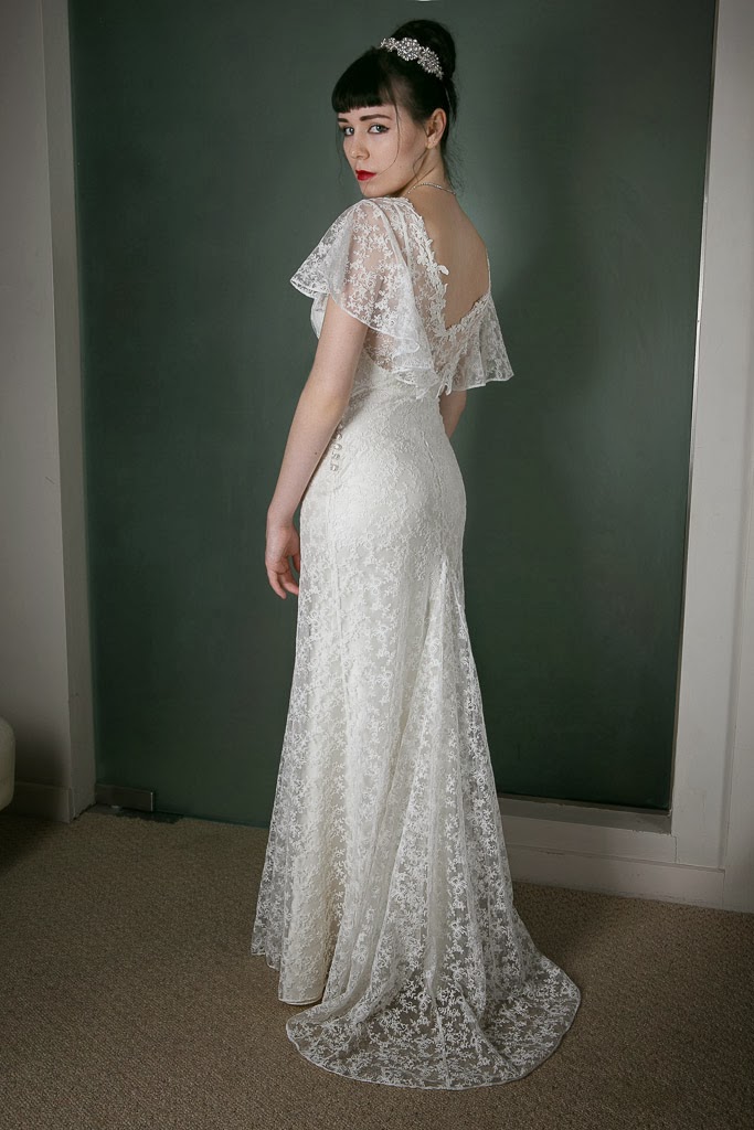 Vintage bridal gown