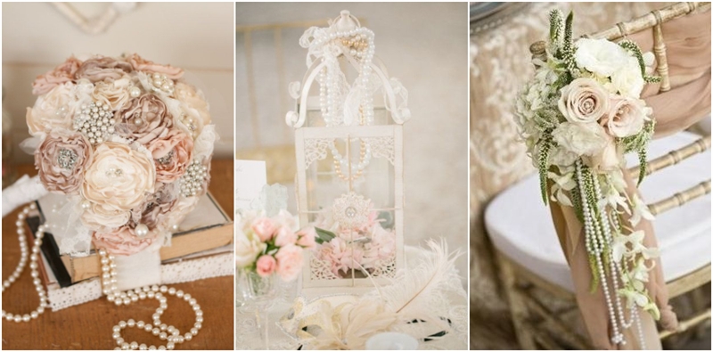 Vintage wedding accessories