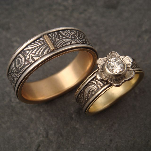 Vintage wedding rings
