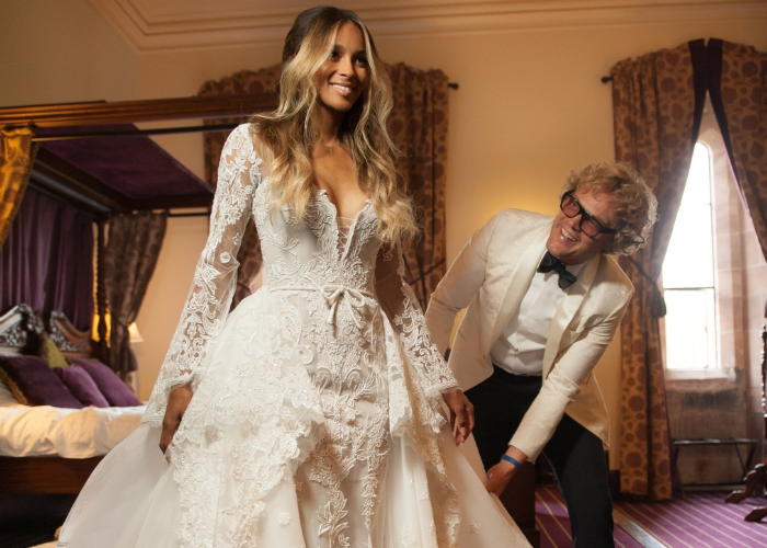 Ciara's wedding dress