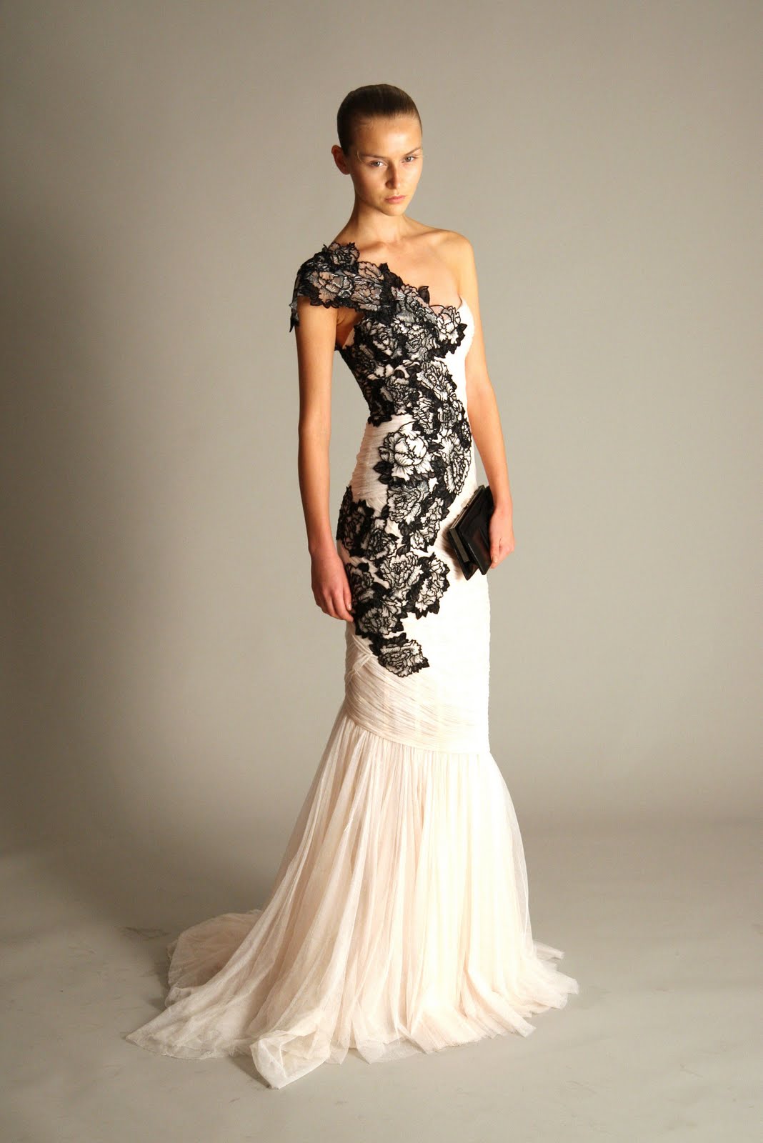 30 Ideas Of Beautiful Black And White Wedding Dresses The Best Wedding Dresses