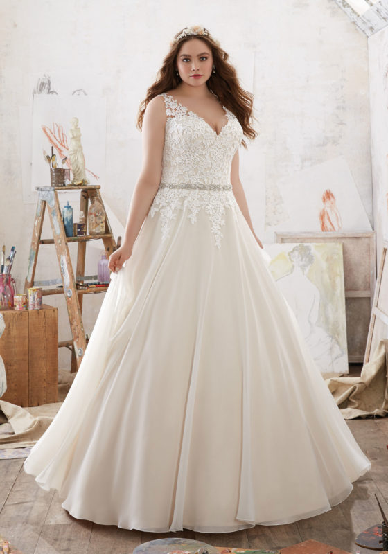 plus size spring wedding dresses