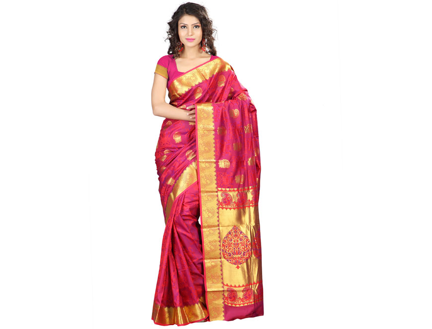 Silk sari