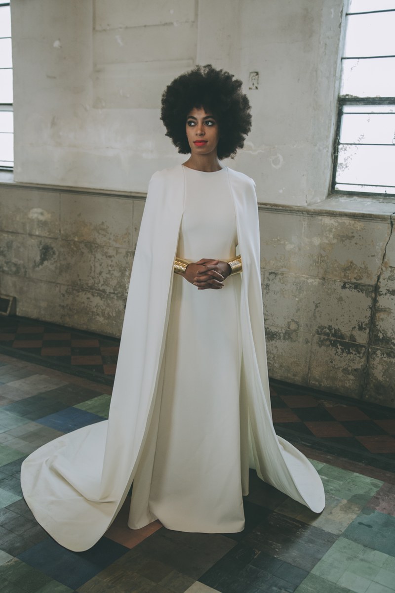 Solange Knowles wedding dress
