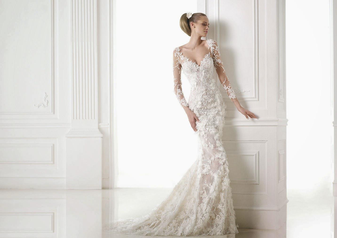 Свадебное платье Pronovias Русалка