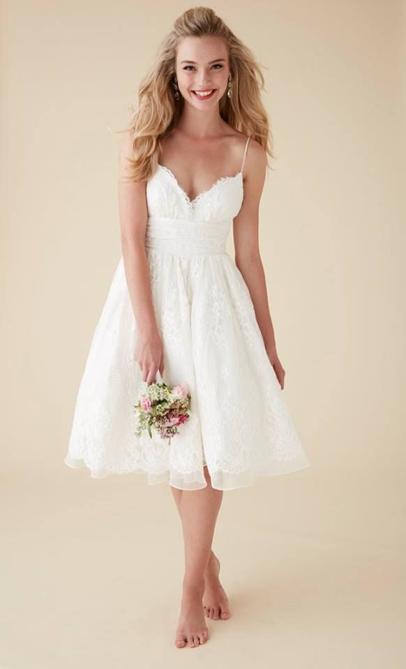 short fall wedding dresses