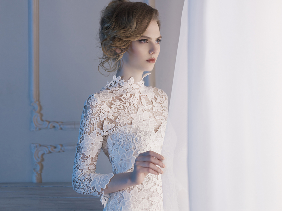 long sleeve wedding dress