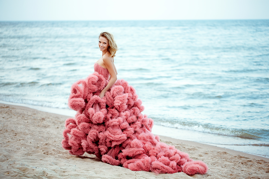 Colorful Wedding Dress