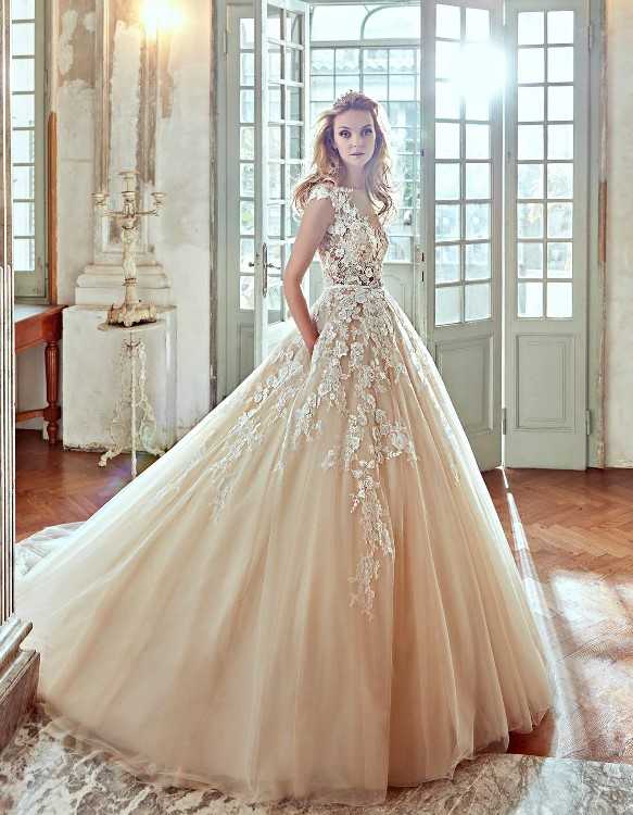 Blush Princess Wedding Dress