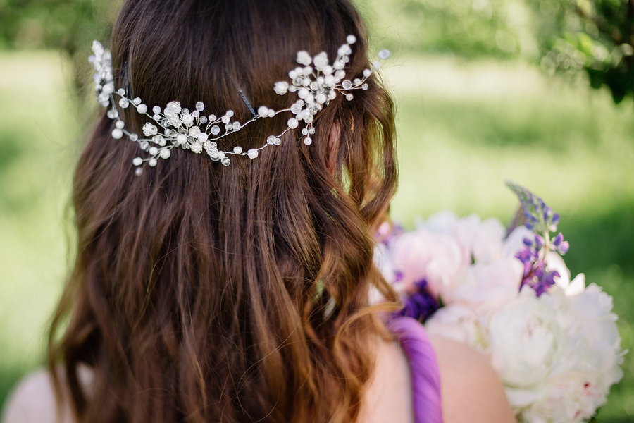 Bridal hair vine