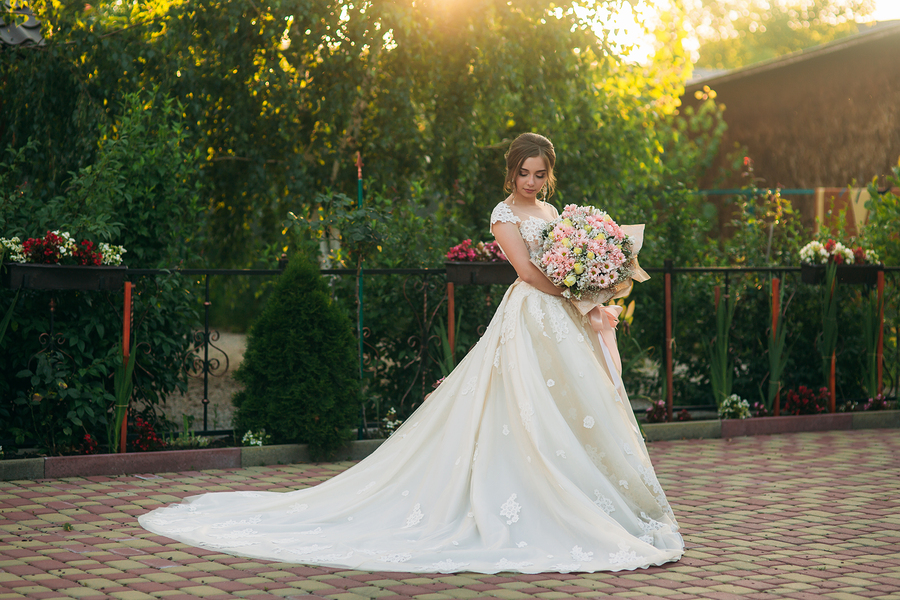 Summer wedding dress