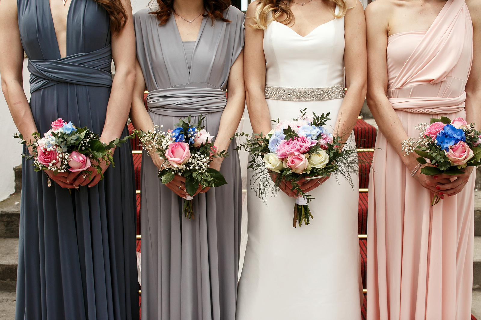 Bride And Bridesmaids