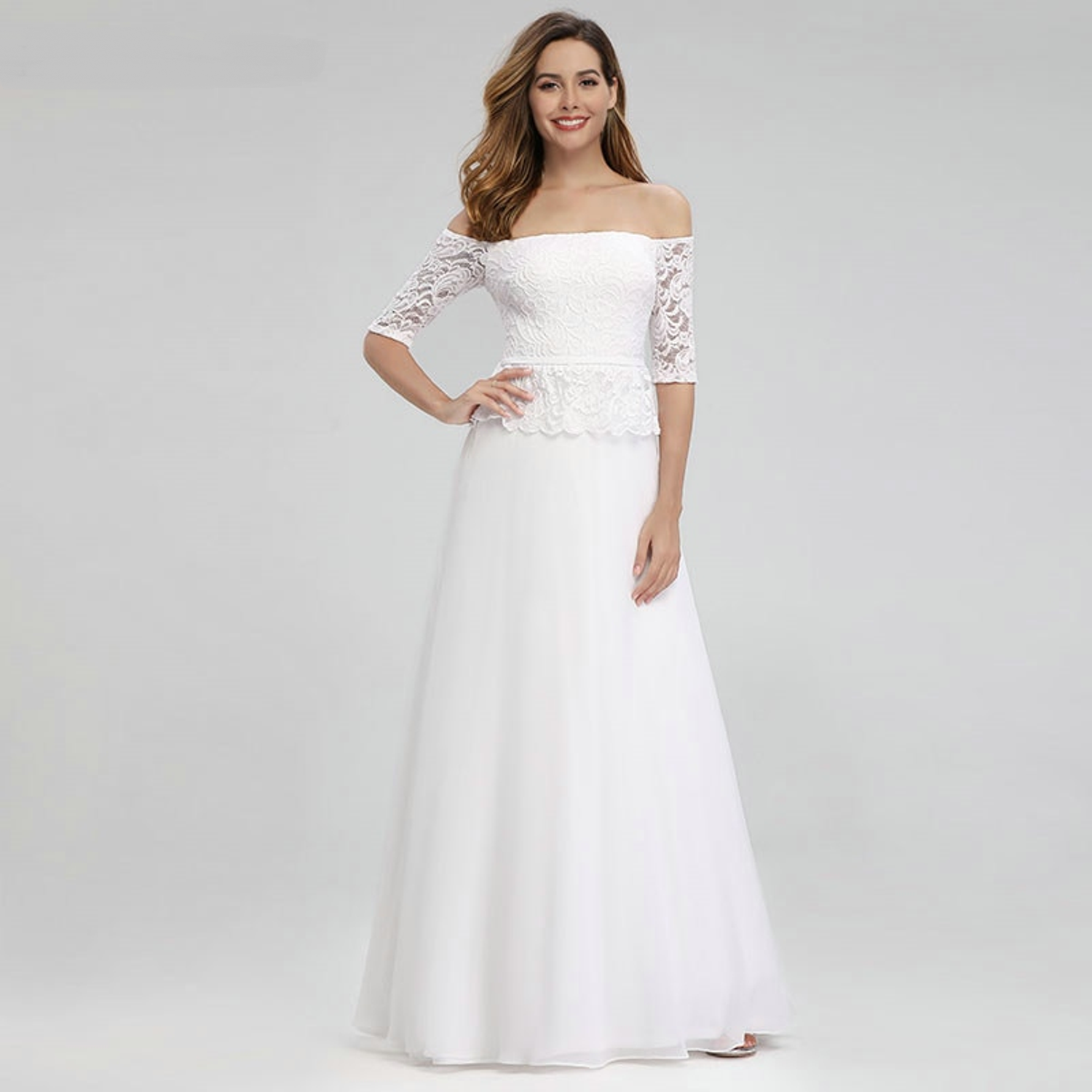 A-line wedding dress