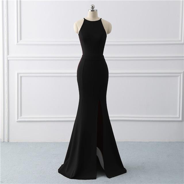 Minimalist black dress