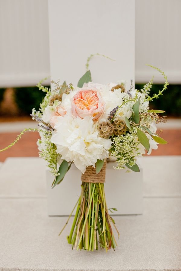 Rustic bridal bouquet