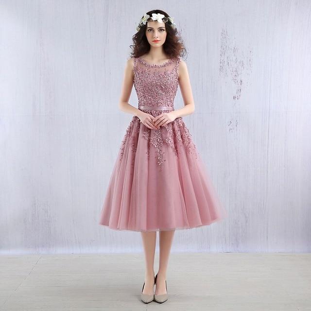 Short tulle and lace dress