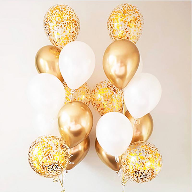 Glitter balloons