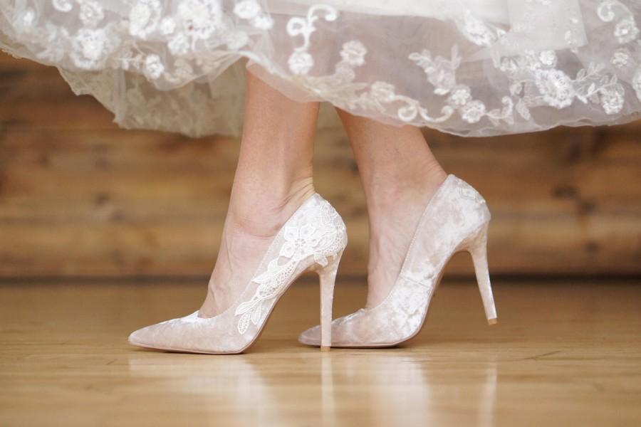 wedding heels ivory