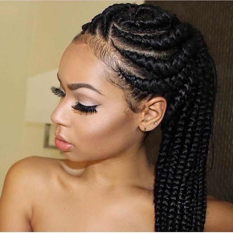 Bridal hairstyle with dreadlocks