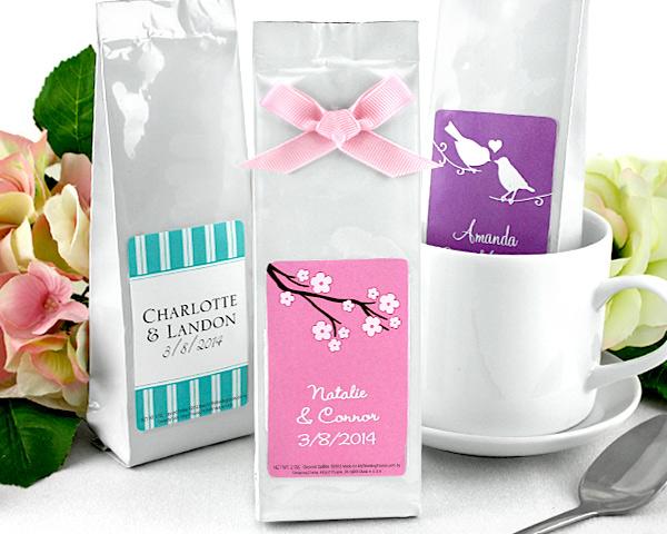 Exclusive coffee favors